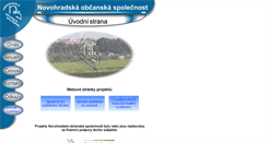 Desktop Screenshot of novnos.cz